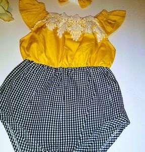 2pc Handmade by me romper